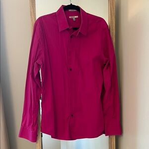 Express Men's Pink Dress Shirt